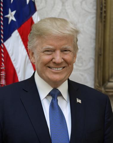 Official Portrait of President 
Donald J. Trump